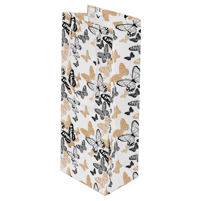 Gift Bag-Butterflies (Framsidan Vinklad)