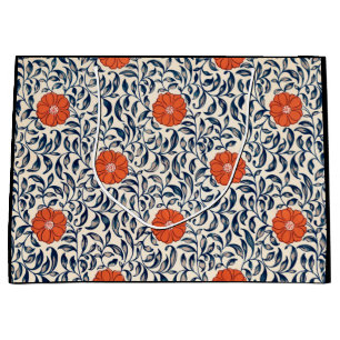 GIFT BAG CHINESE BLOMMÖNSTER