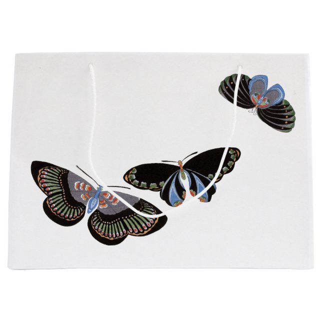 GIFT BAG CHINESE BUTTERFLIES (Framsidan)