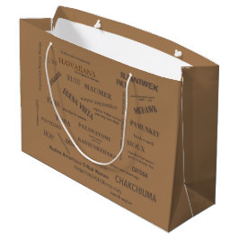 Gift Bag/First Nation Tribal Namn/mmetropolit