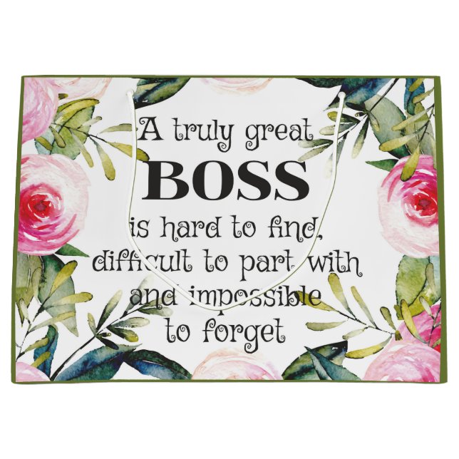 Gift Bag för Chef julmäklare (Framsidan)