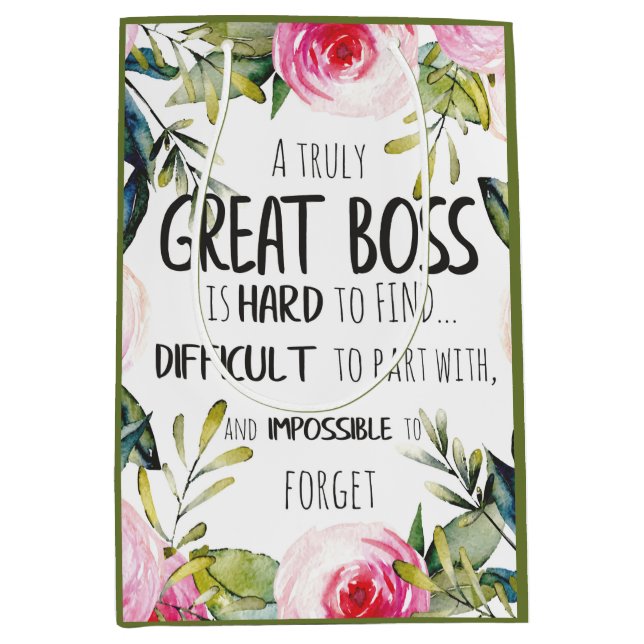 Gift Bag för Chef julmäklare (Framsidan)