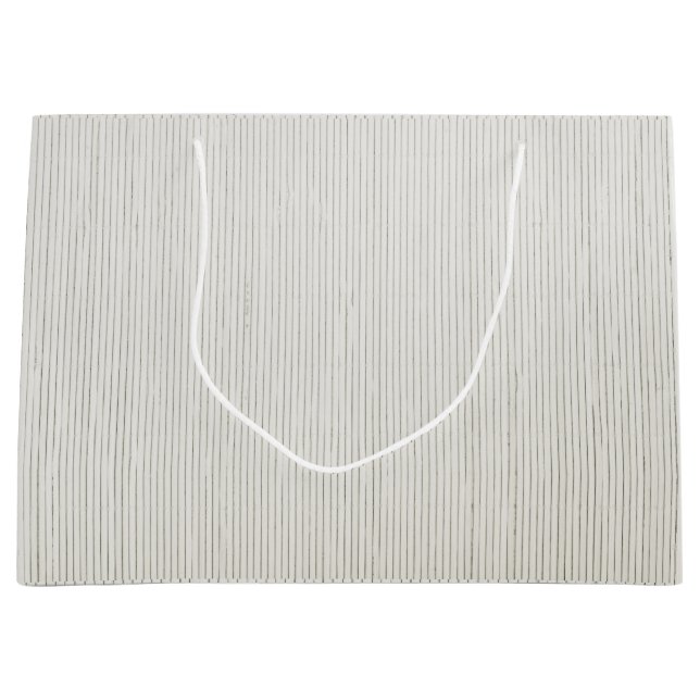 GIFT BAG GRÅTT OCH WHITE RAND (Framsidan)