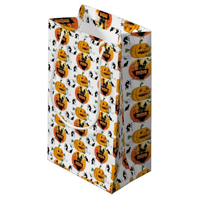 Gift Bag Halloween (Framsidan Vinklad)