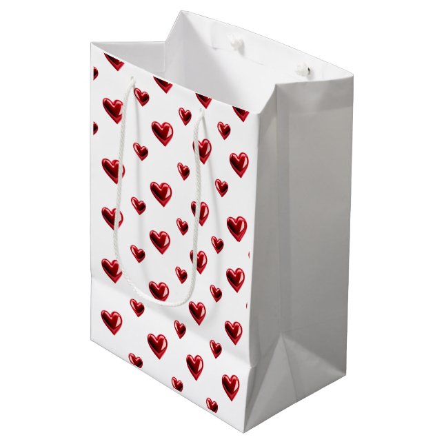 Gift Bag Hearts (Framsidan Vinklad)