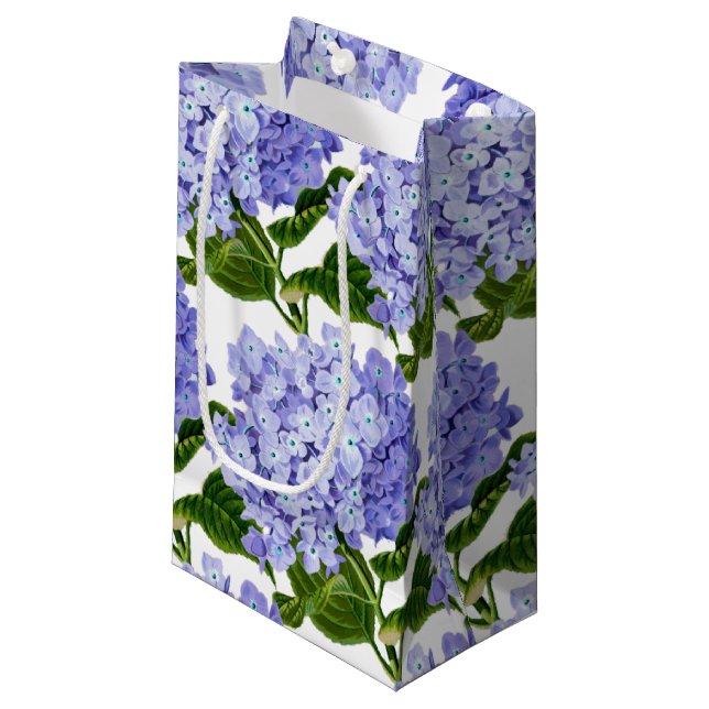 Gift Bag-Hydrangea Small Gift Bag (Framsidan Vinklad)