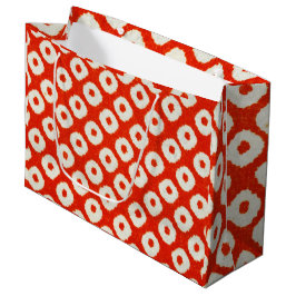 Gift Bag JAPANESE GEOMETRIC MÖNSTER IN RED