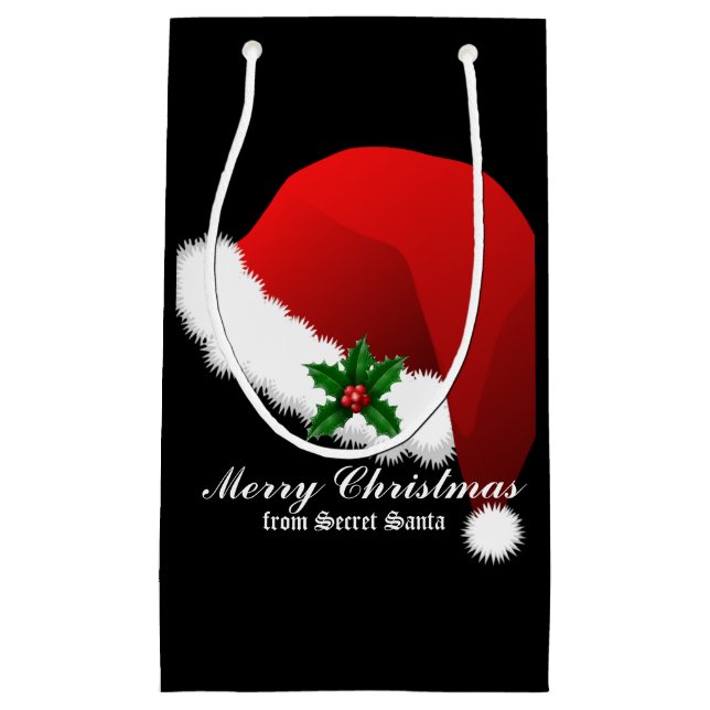 Gift Bag-julhemlighet Santa Tomten (Framsidan)