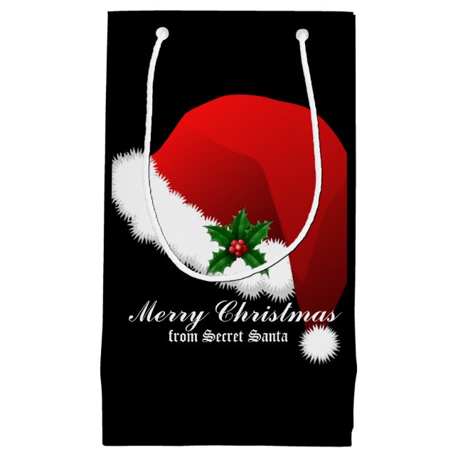 Gift Bag-julhemlighet Santa Tomten (Framsidan)