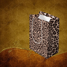 Gift Bag Leopard Skriv ut presentförpackningar