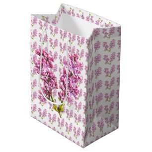 Gift Bag - Lilac-Blommar