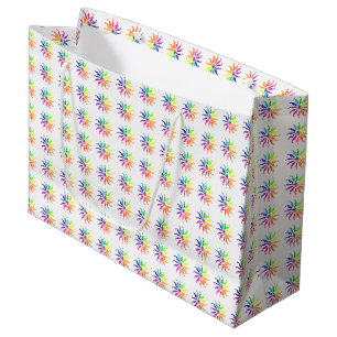 Gift Bag - Många Färg Hjul (stor)