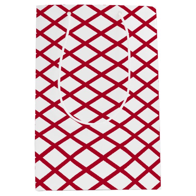 Gift Bag med Alabama Statlig flagga (Framsidan)