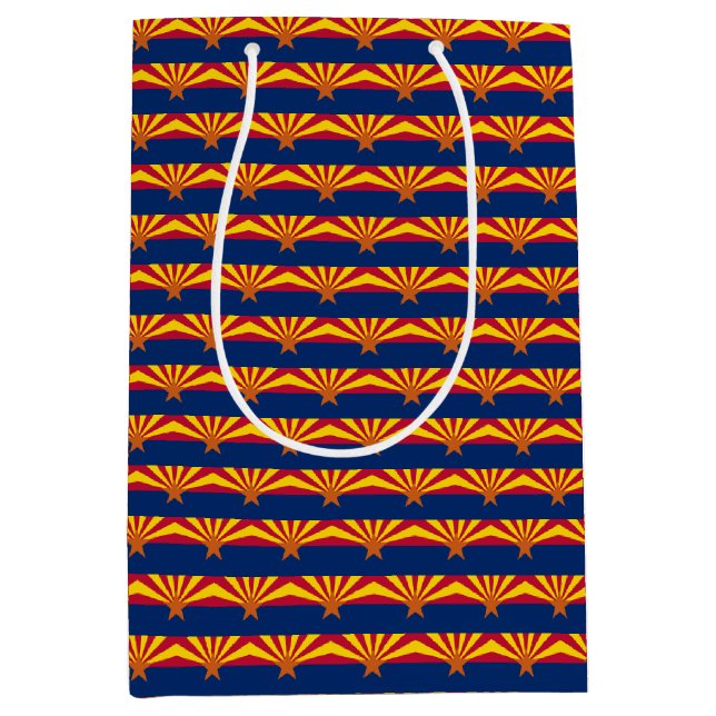Gift Bag med Arizona flagga, USA (Framsidan)