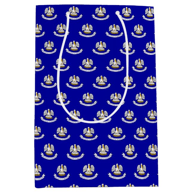 Gift Bag med flagga från Louisiana-staten, USA (Framsidan)