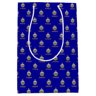 Gift Bag med flagga Kansas, USA