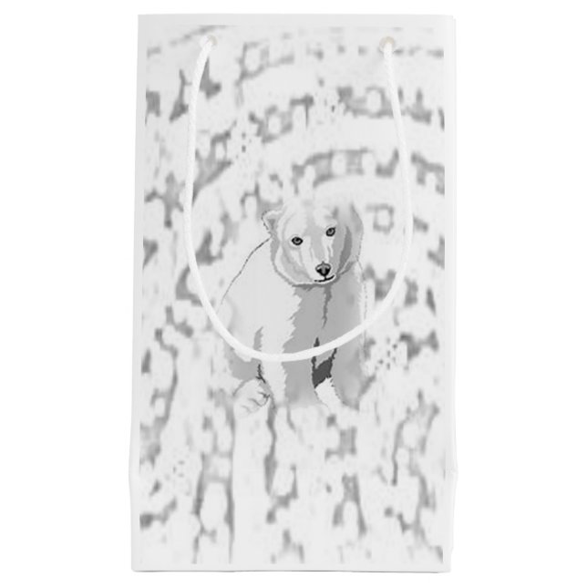 Gift Bag Polar Bear (Framsidan)