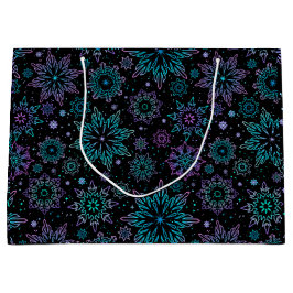 Gift bag "Snowflakes"