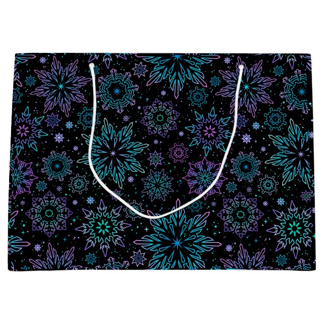 Gift bag "Snowflakes" (Framsidan)
