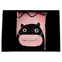 Gift Bag - stor, gigantisk LYCKLIG MONSTER
