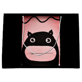 Gift Bag - stor, gigantisk LYCKLIG MONSTER