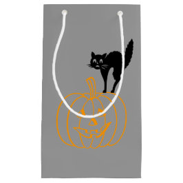 Gift Bag - Svart katt och Pumpkin