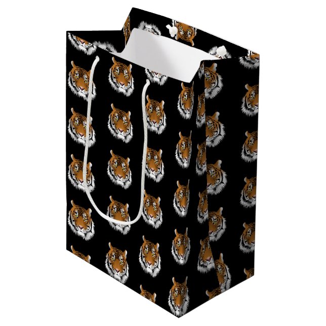 Gift Bag-Tiger (Framsidan Vinklad)