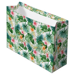 Gift Bag-Tropical Blommigt