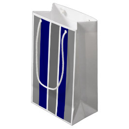 Gift-Bag-Ultramarine Blue och Grått Strips