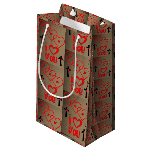 Gift Bag Valentines (Framsidan Vinklad)