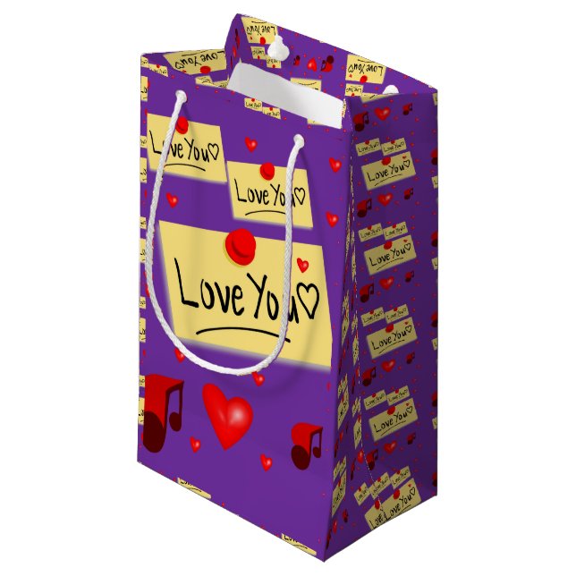 Gift Bag Valentines (Framsidan Vinklad)