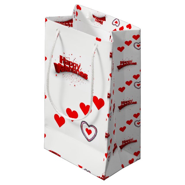 Gift Bag Valentines (Framsidan Vinklad)