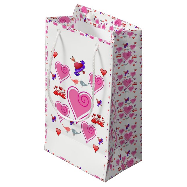 Gift Bag Valentines (Framsidan Vinklad)