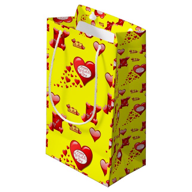 Gift Bag Valentines (Framsidan Vinklad)