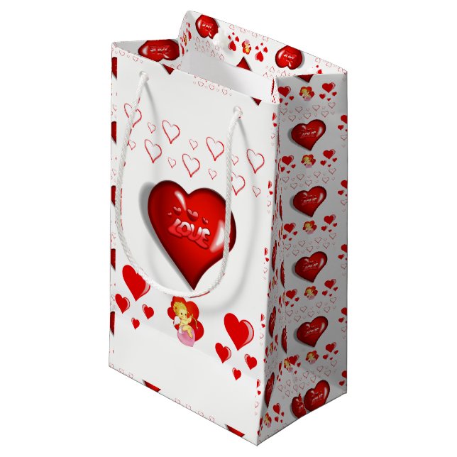 Gift Bag Valentines (Framsidan Vinklad)