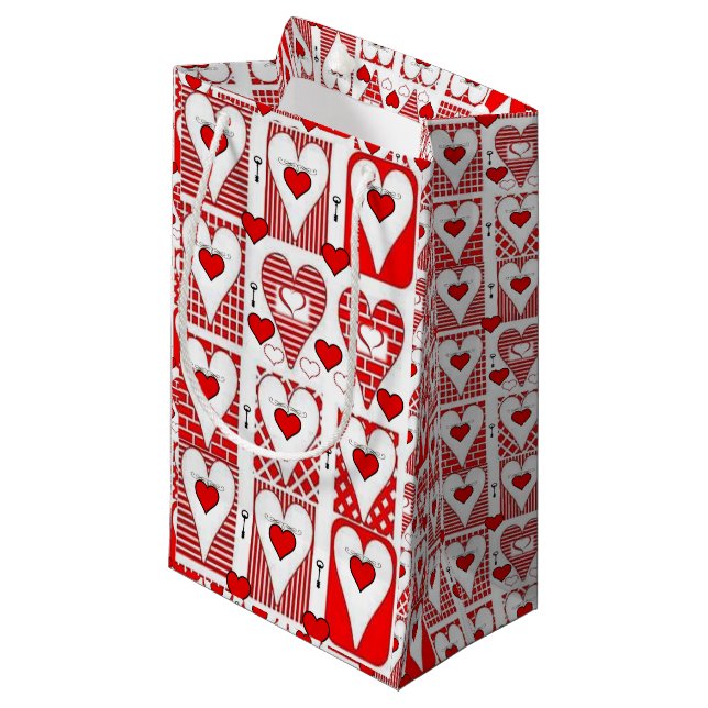 Gift Bag Valentines (Framsidan Vinklad)