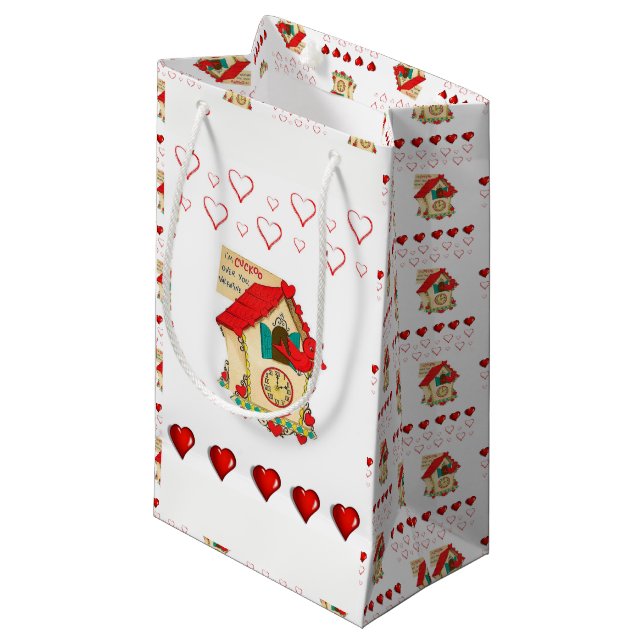 Gift Bag Valentines (Framsidan Vinklad)
