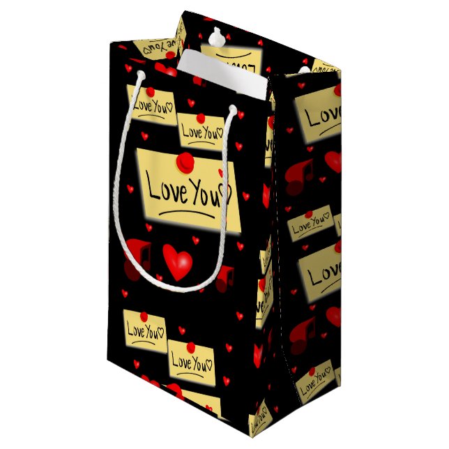 Gift Bag Valentines (Framsidan Vinklad)