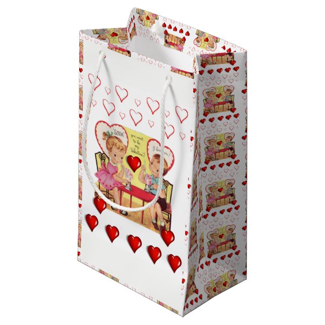 Gift Bag Valentines (Framsidan Vinklad)
