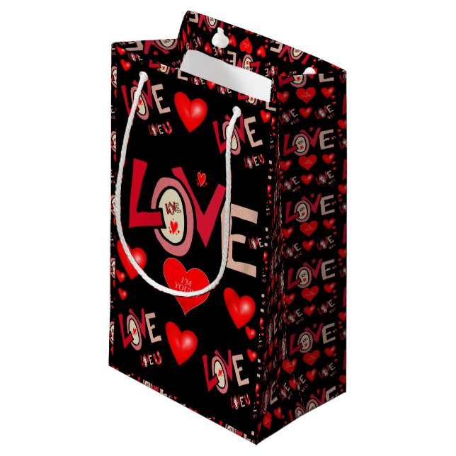 Gift Bag Valentines (Framsidan Vinklad)