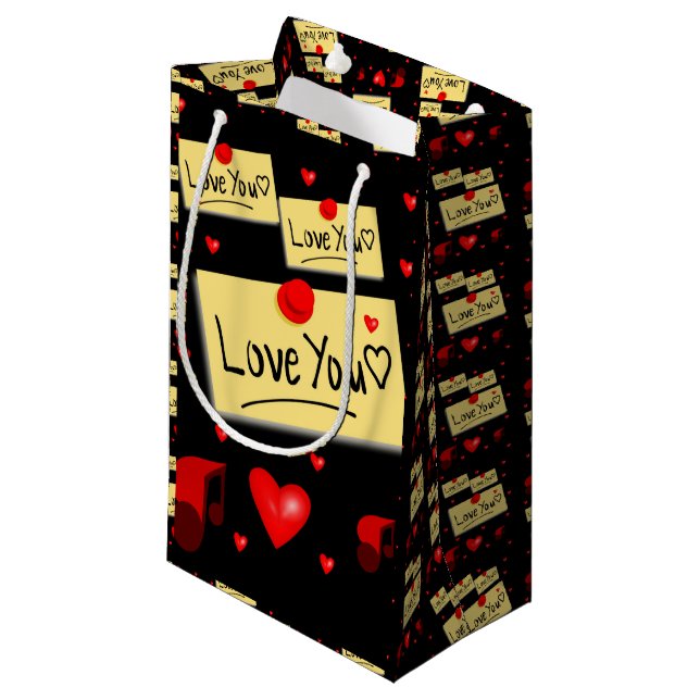 Gift Bag Valentines (Framsidan Vinklad)