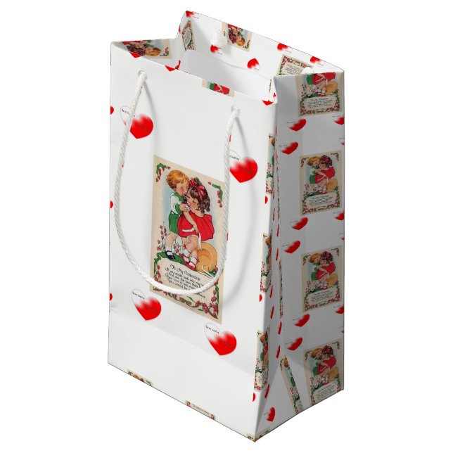 Gift Bag Valentines (Framsidan Vinklad)