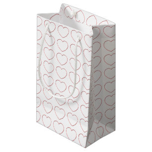 Gift Bag - Wire Ram Hearts