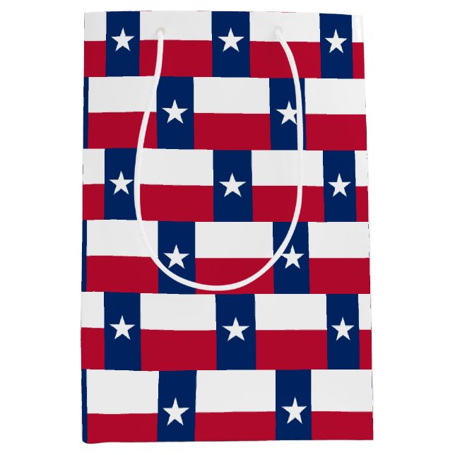 Gift Bag with flag of Texas, USA (Framsidan)