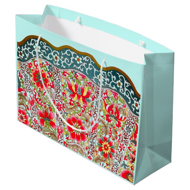 GIFT BAGS CHINESE MÖNSTER ANPASSAD DESIGN (Baksidan Vinklad)