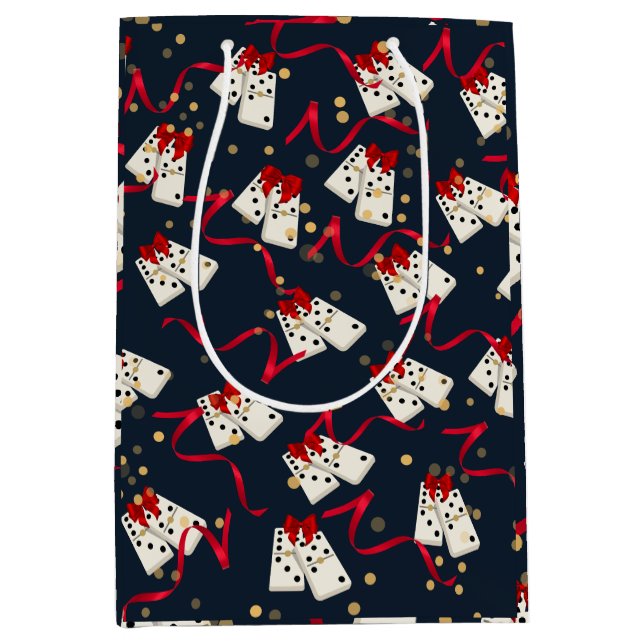 Gift Bags - Domino Design Blue (Framsidan)