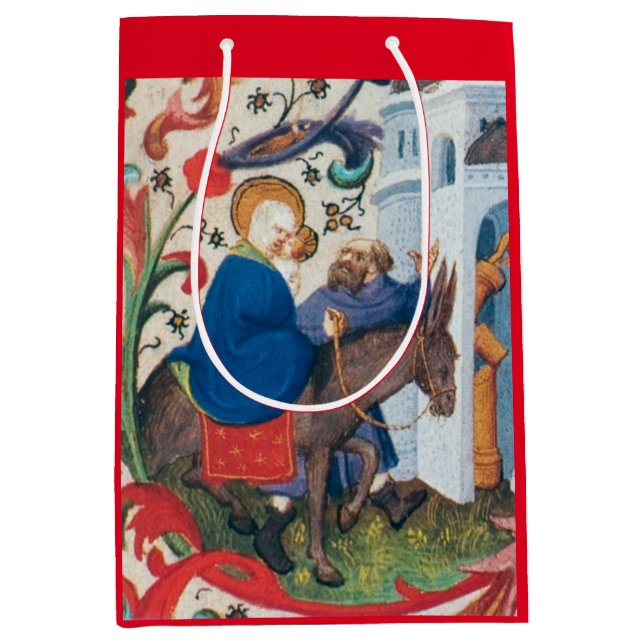 GIFT BAGS NATIVITY SCENE RENAISSANCE PAINTING (Framsidan)