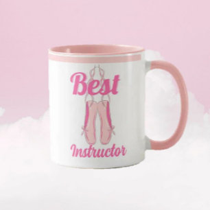 Gift! Bästa BALLET-instruktör mugg