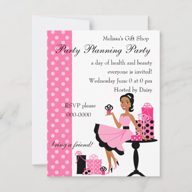 Gift Bord Inbjudningar (Framsida)