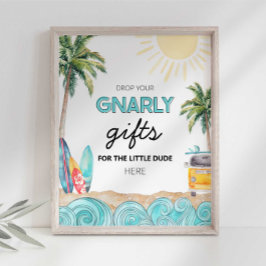 Gift Bord Party-tecken Poster